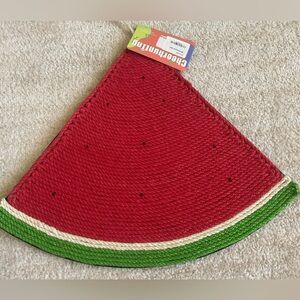 NWT Watermelon Shape Cat Scratch Pad